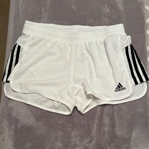 Adidas Women's White Shorts